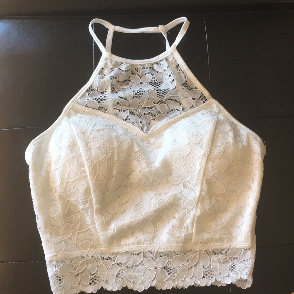 Nwt - Bozzolo lace crop too - small